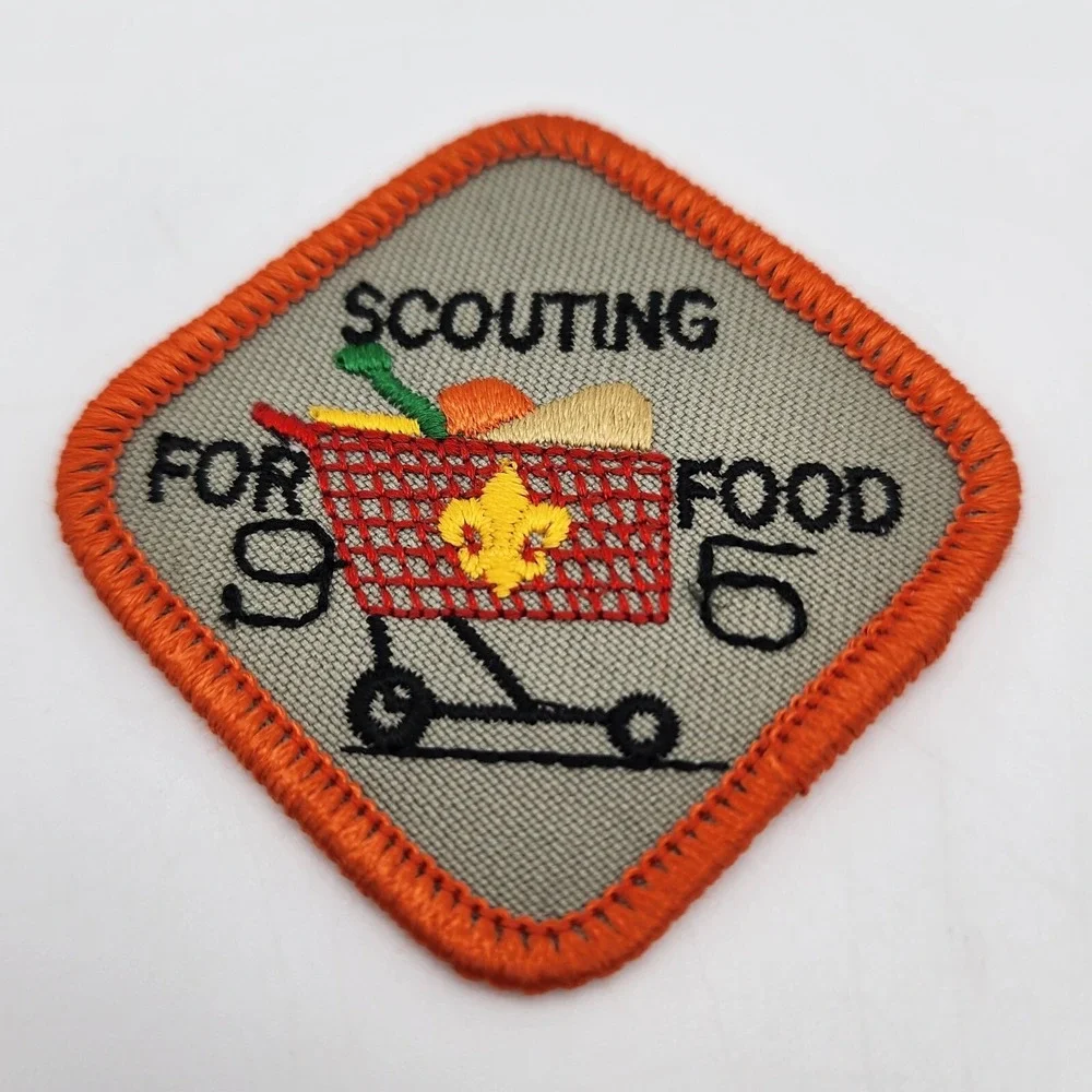 BOY SCOUTS OF AMERICA‎ SCOUTING FOR FOOD PATCH 1995 1996?